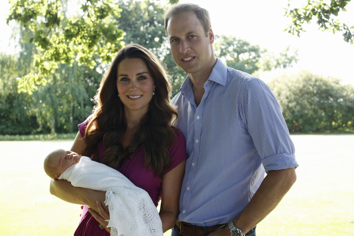 Książęca rodzina w komplecie /fot. Michael Middleton