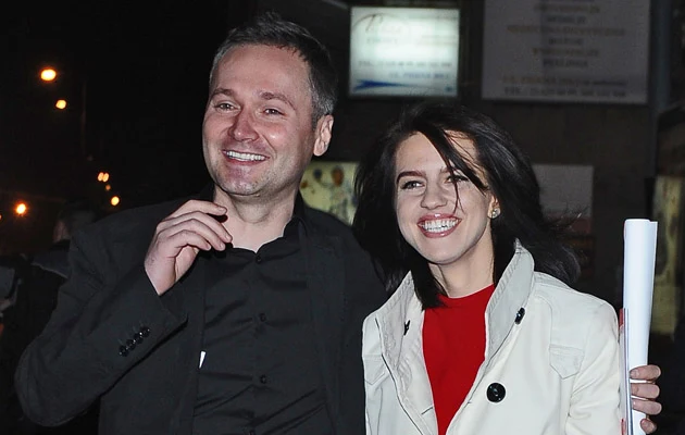 Jarosław Wałęsa z żoną Eweliną Jarosław Wałęsa z żoną Eweliną