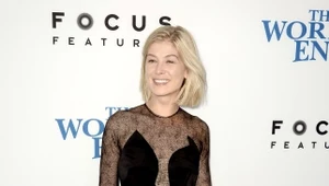 Rosamund Pike w odważnej stylizacji