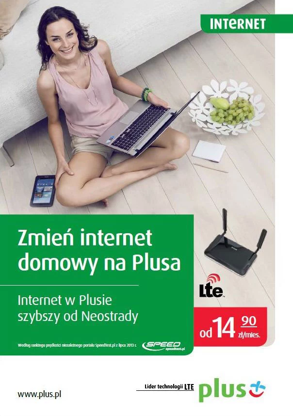 Od 23 sierpnia wszyscy studenci i nauczyciele mogą skorzystać ze specjalnej promocji na internet w Plusie