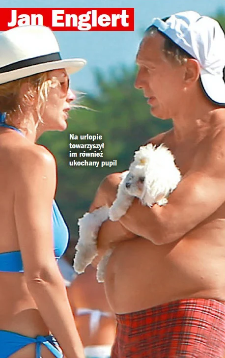 Beata Ścibakówna i Jan Englert