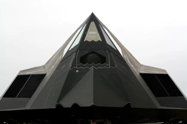 F-117 - pierwszy samolot wykonany w technologii stealth     Fot. Lockheed Martin