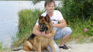 Ireneusz Czop na planie "Komisarza Aleksa"