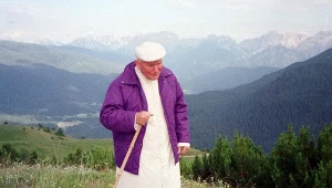 Jan Paweł II na wakacjach w okolicach Lorenzago di Cadore