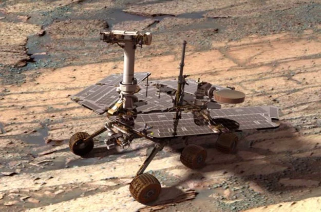 Łazik Opportunity już dotarł do podnóża Solander Point