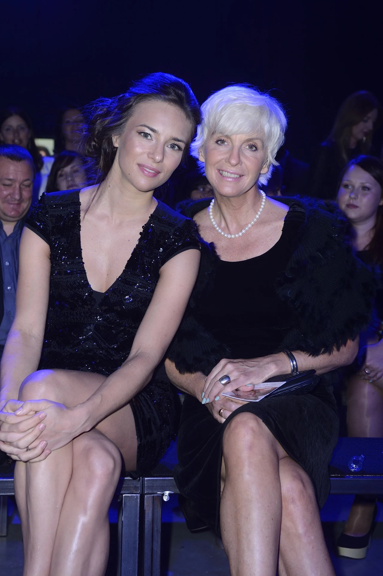 Ania z mamą, Ewą Komorowską Ania z mamą, Ewą Komorowską