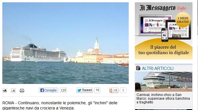 Zdjęcie, które wywołało burzę, fot. http://www.ilmessaggero.it Zdjęcie, które wywołało burzę, fot. http://www.ilmessaggero.it