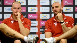 Maciej Lampe i Marcin Gortat