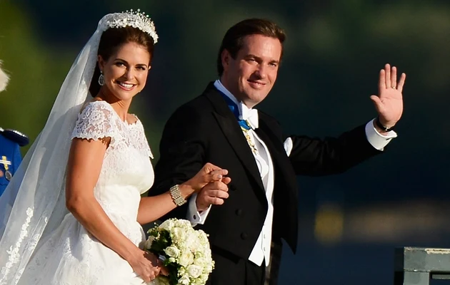 Ksieżniczka Madeleine i Christopher O'Neilly