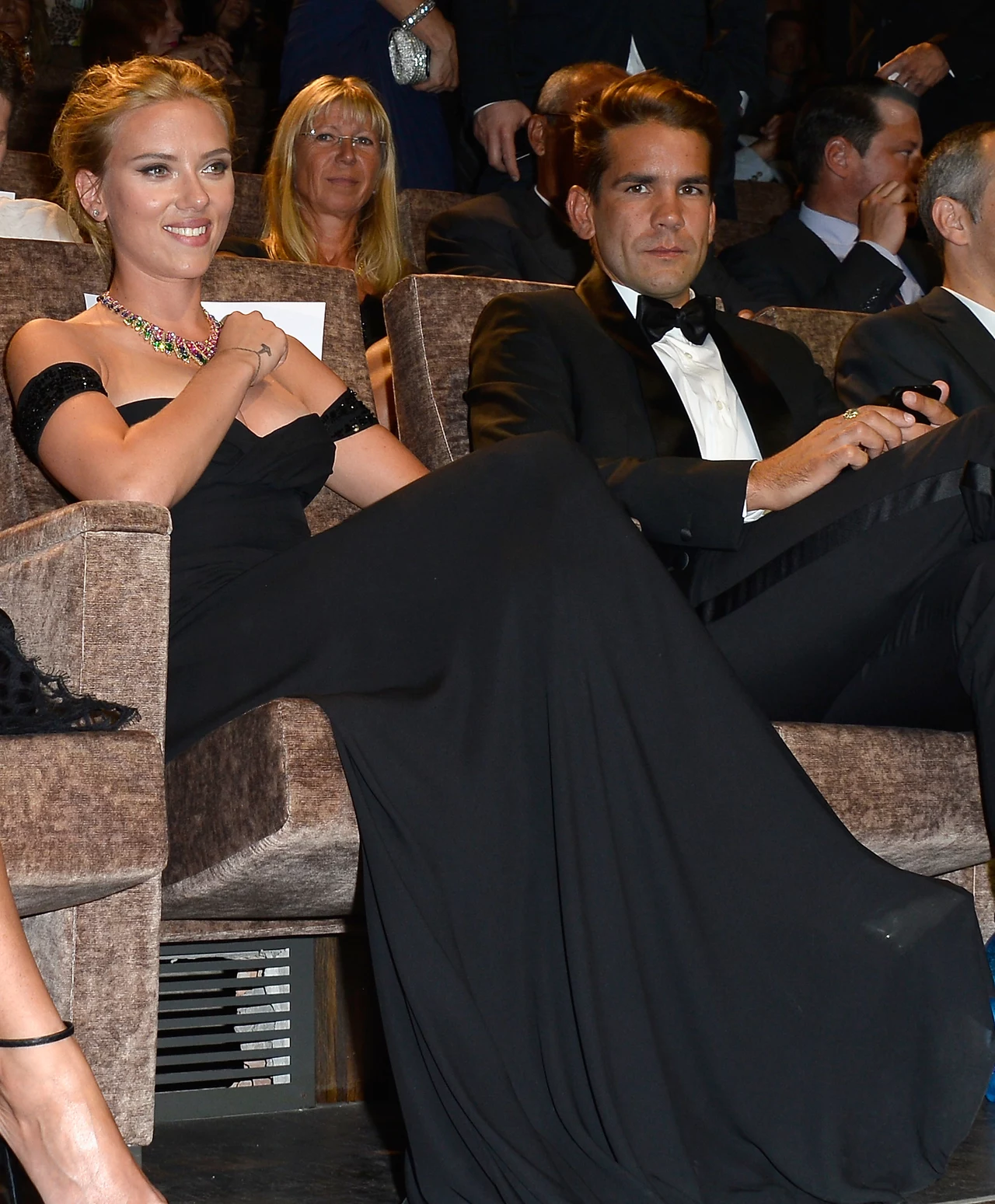 Scarlett Johansson i Romain Dauriac Scarlett Johansson i Romain Dauriac