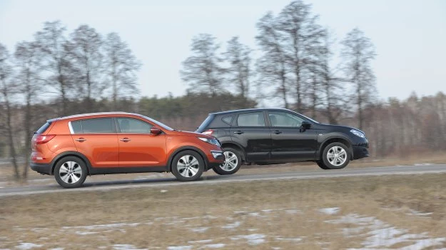 Kia wygląda zdecydowanie nowocześniej niż Nissan. I nie ma w tym nic dziwnego, bo dzielą je aż 4 lata.