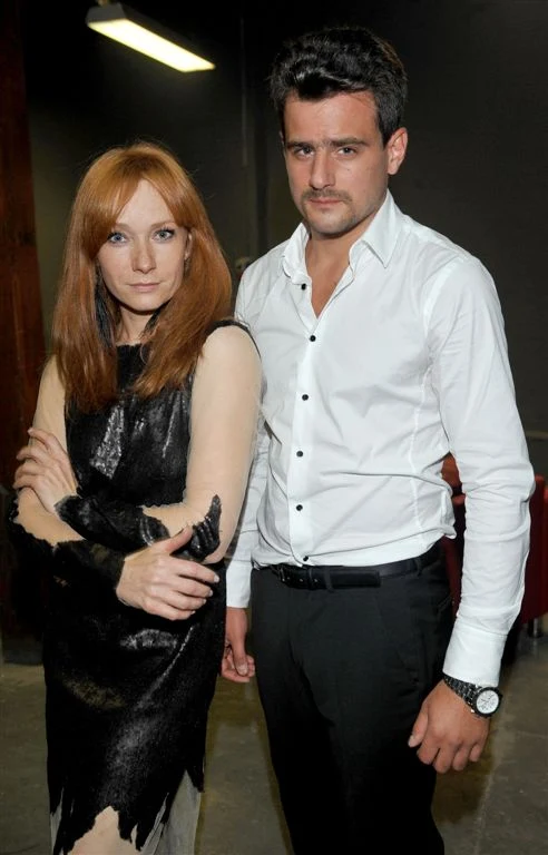 Orlicz (Antoni Pawlicki) i Lucyna (Magdalena Walach). Prawda, że ładna z nich para?