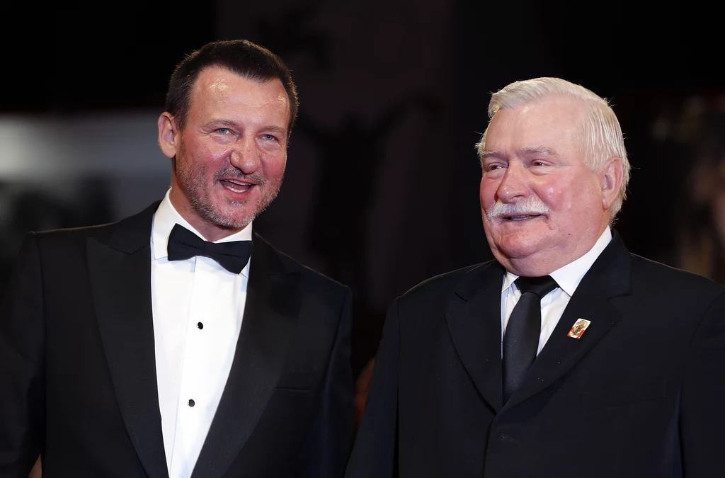 Robert Więckiewicz i Lech Wałęsa Robert Więckiewicz i Lech Wałęsa