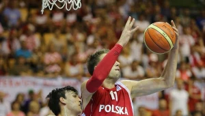 Michał Ignerski podczas meczu z Chorwacją