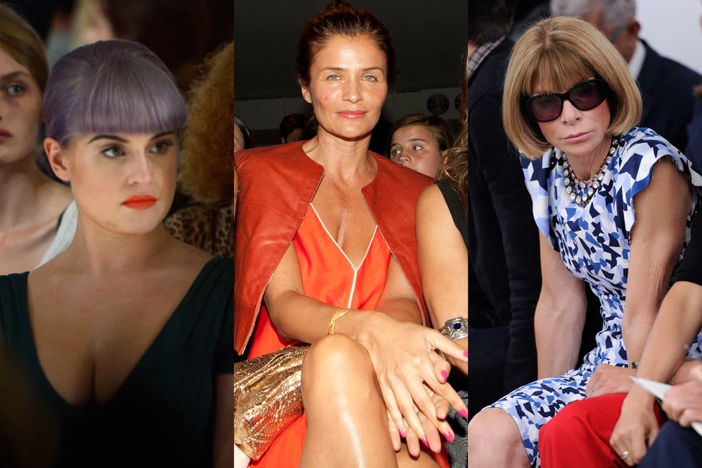 Kelly Osbourne, Helena Cchristensen i Anna Wintour