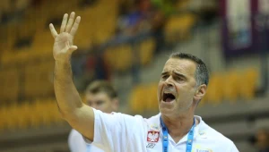 Trener reprezentacji Polski koszykarzy Dirk Bauermann