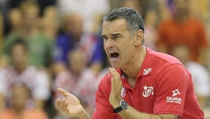 Trener reprezentacji Polski koszykarzy Dirk Bauermann