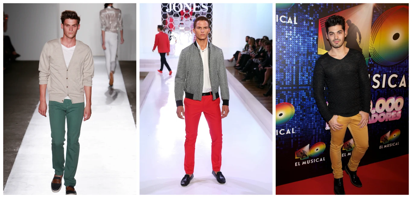 Kolorowych spodni nie musisz chować do szafy