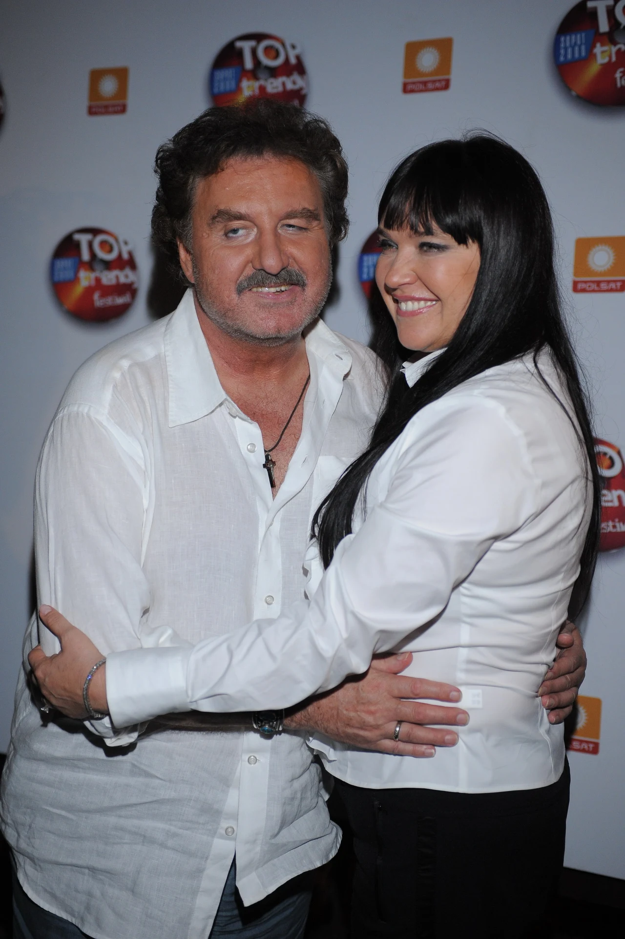 Krzysztof Krawczyk z żoną Krzysztof Krawczyk z żoną