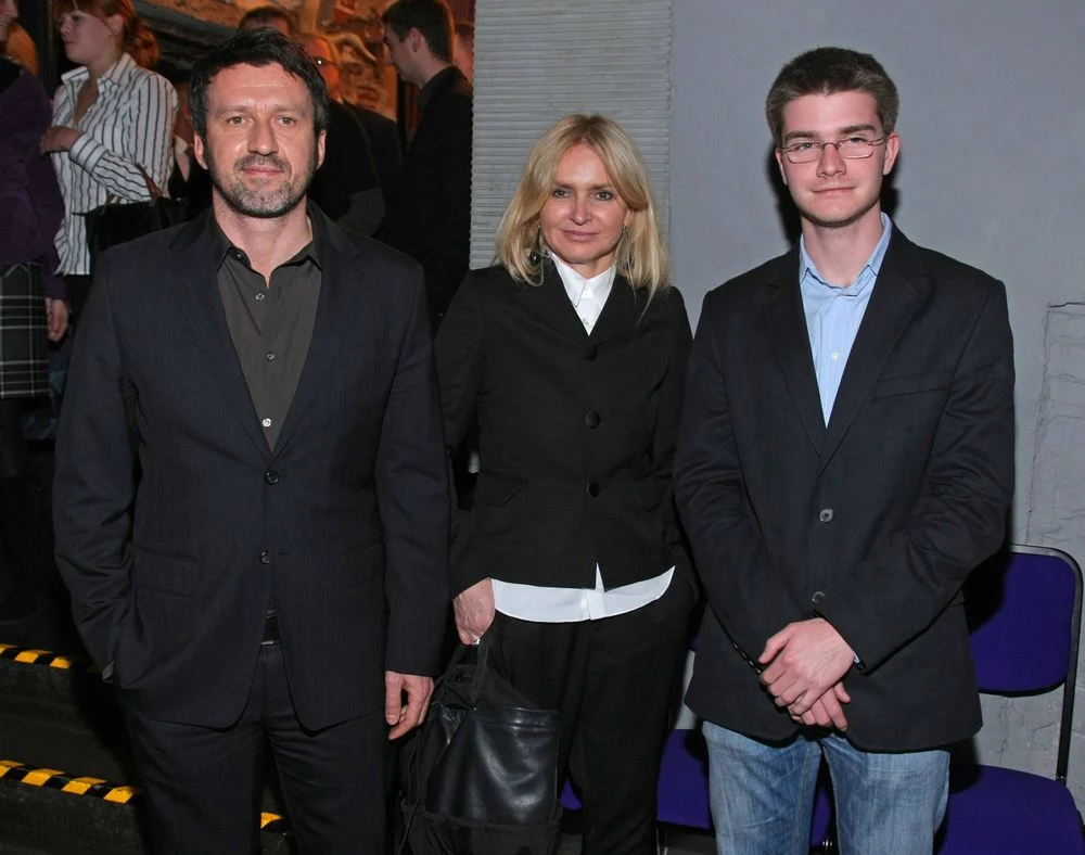 Monika Olejnik z partnerem Tomkiem i synem Jerzym