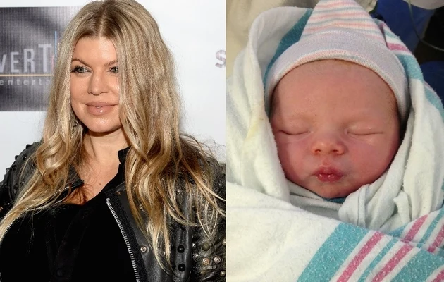 Fergie i mały Axl Fergie i mały Axl