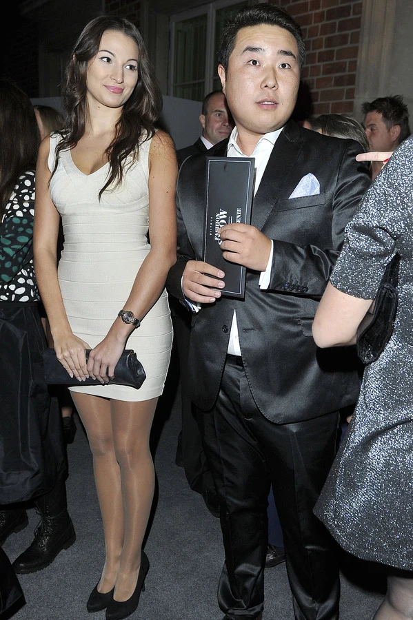 Bilguun Ariunbaatar z partnerką Bilguun Ariunbaatar z partnerką