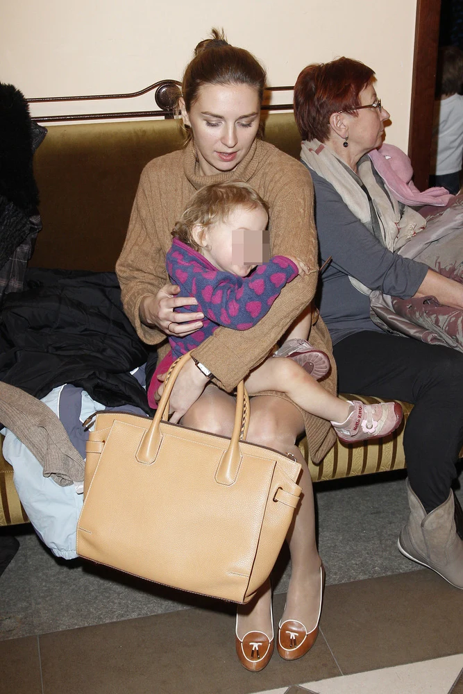 Julia Chmielnik z córką Julia Chmielnik z córką