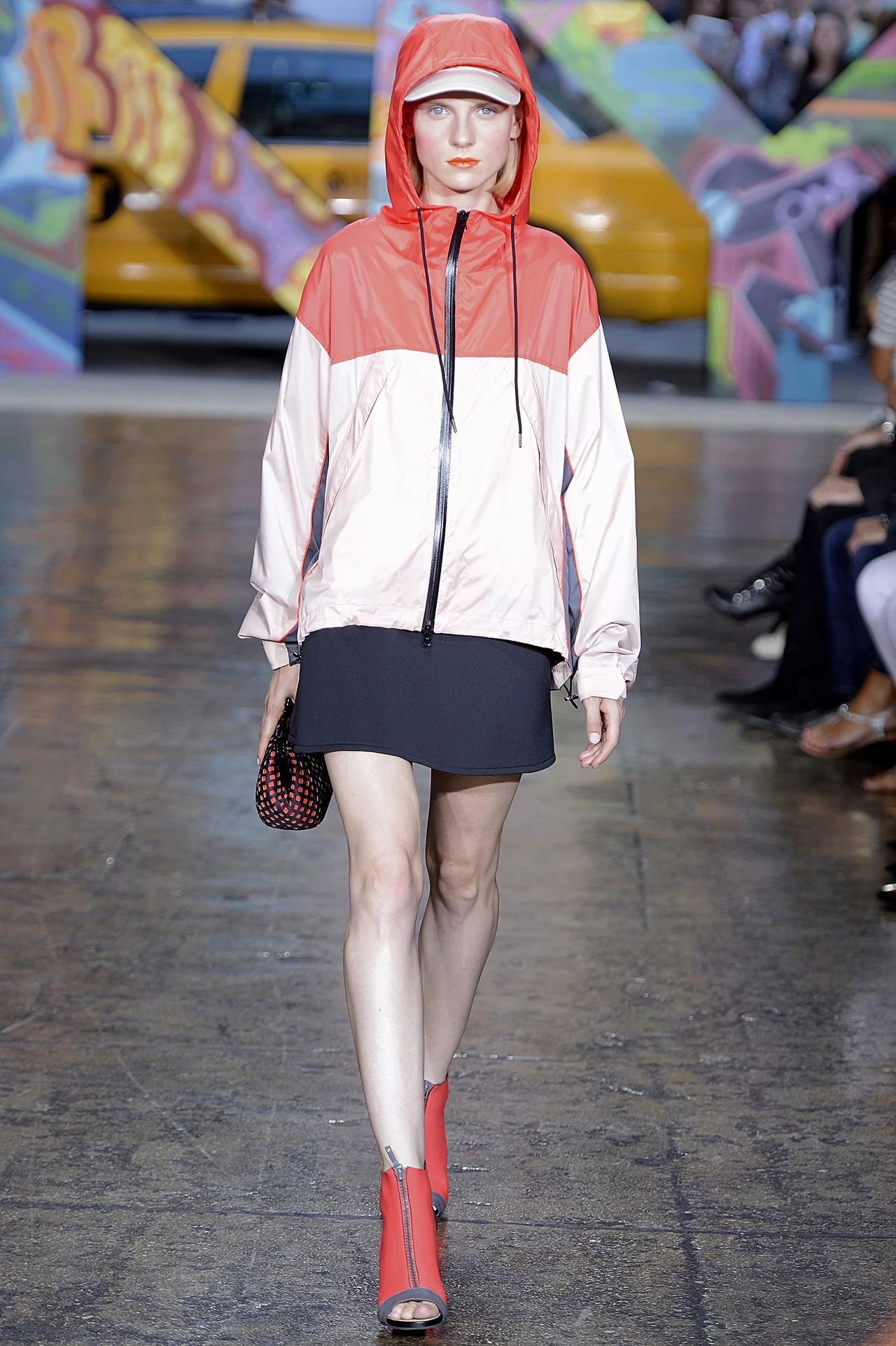 Maria Loks na pokazie DKNY Maria Loks na pokazie DKNY
