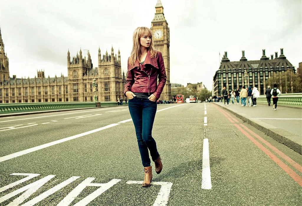 Ania Przybylska w Londynie /Źródło: ccc.eu/