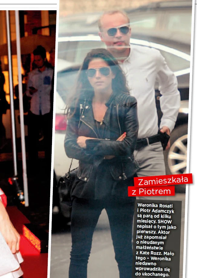 Weronika Rosati i Piotr Adamczyk