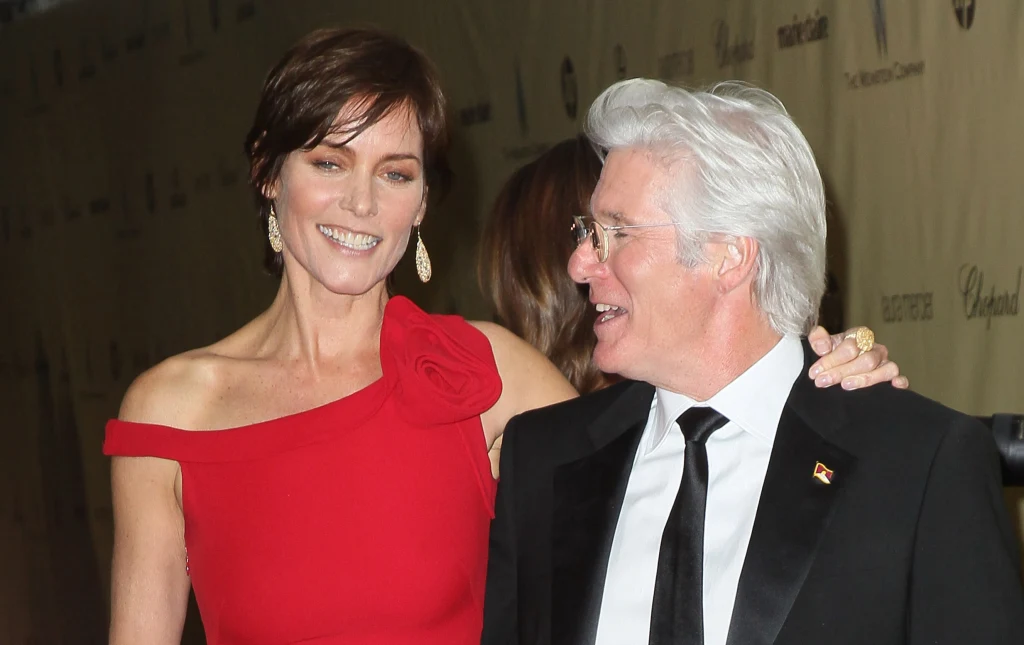Richard Gere z żoną Carey