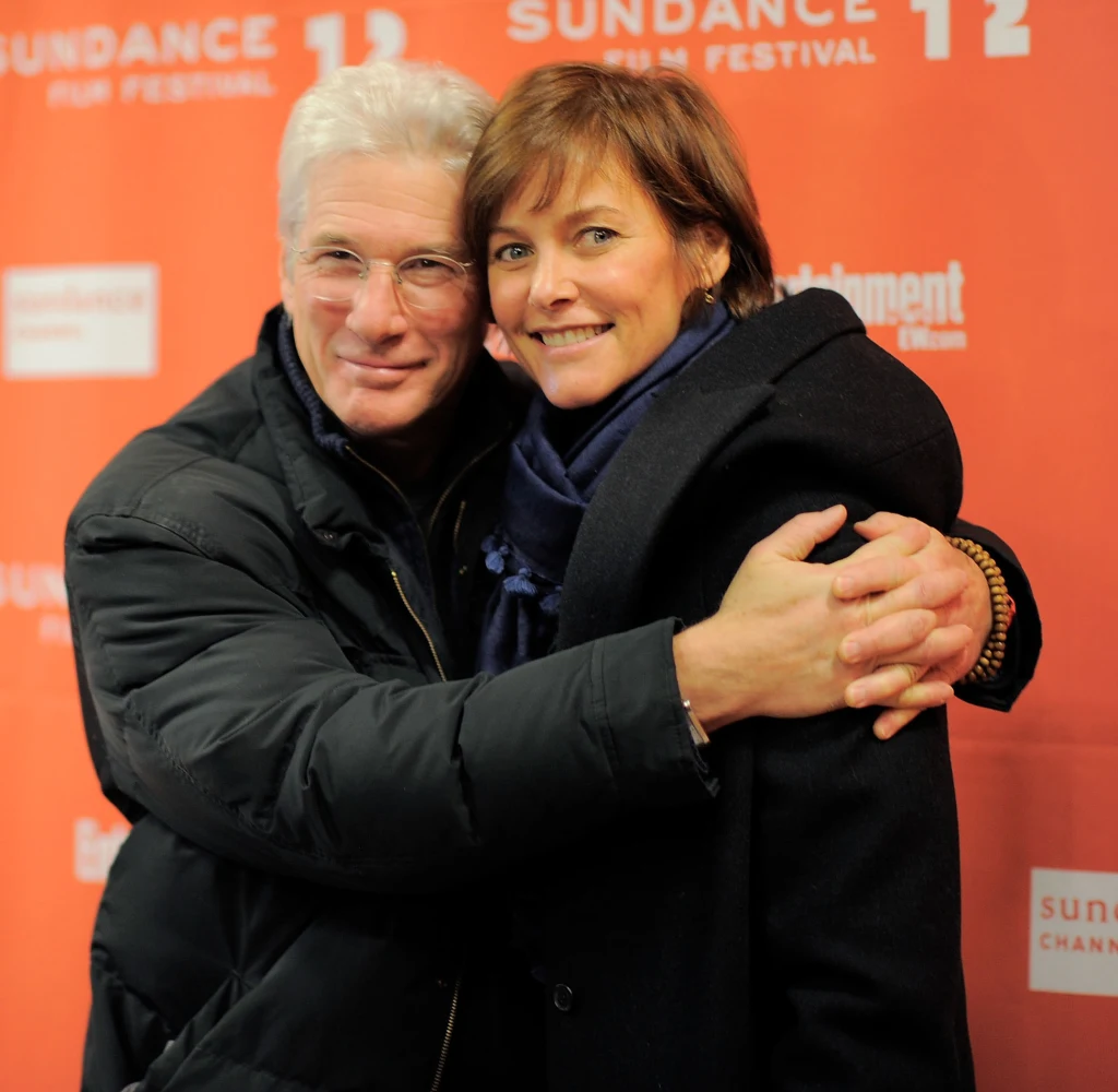 Richard Gere z żoną Carey Richard Gere z żoną Carey