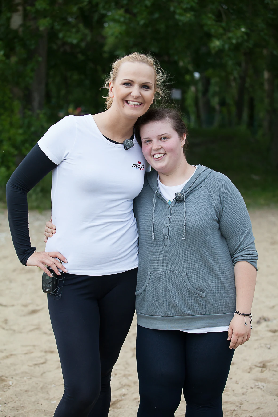 Natalia Staszewska i Otylia Jędrzejczak Natalia Staszewska i Otylia Jędrzejczak