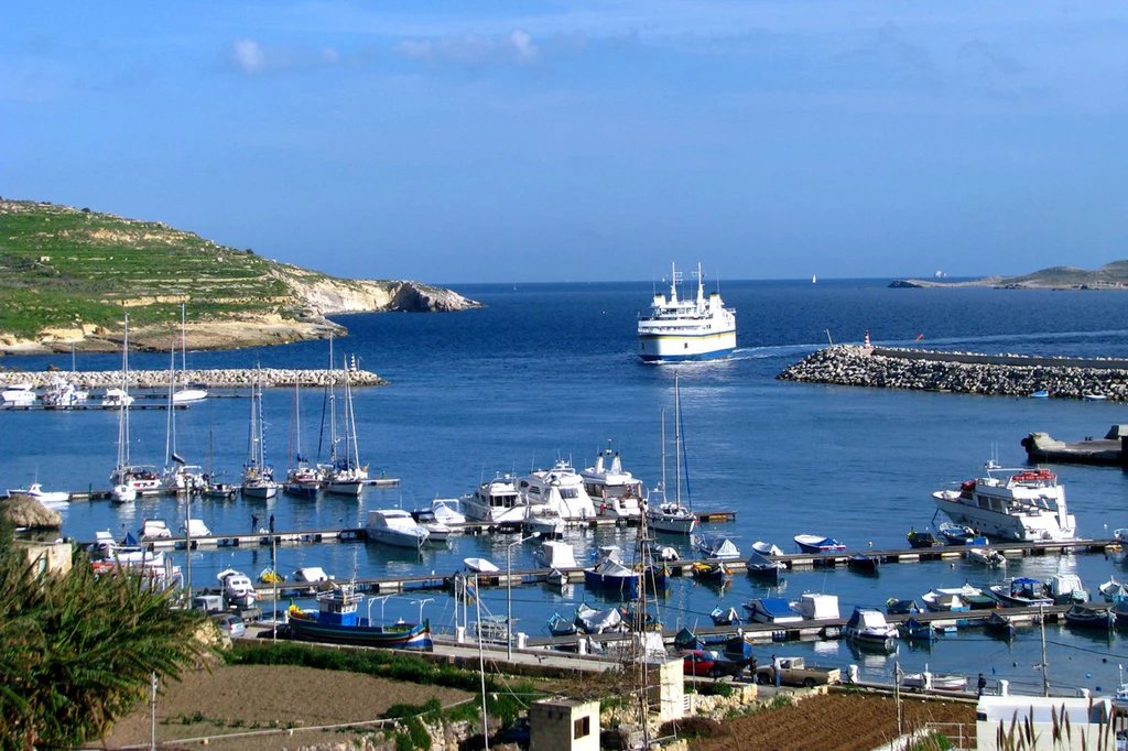 Jedna z wysp archipelagu - Gozo