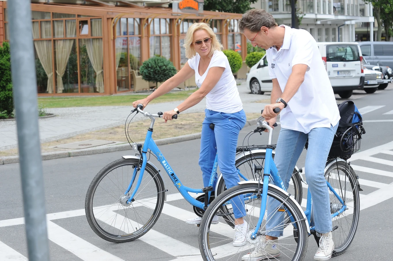 Agata Młynarska i Przemysław Schmidt