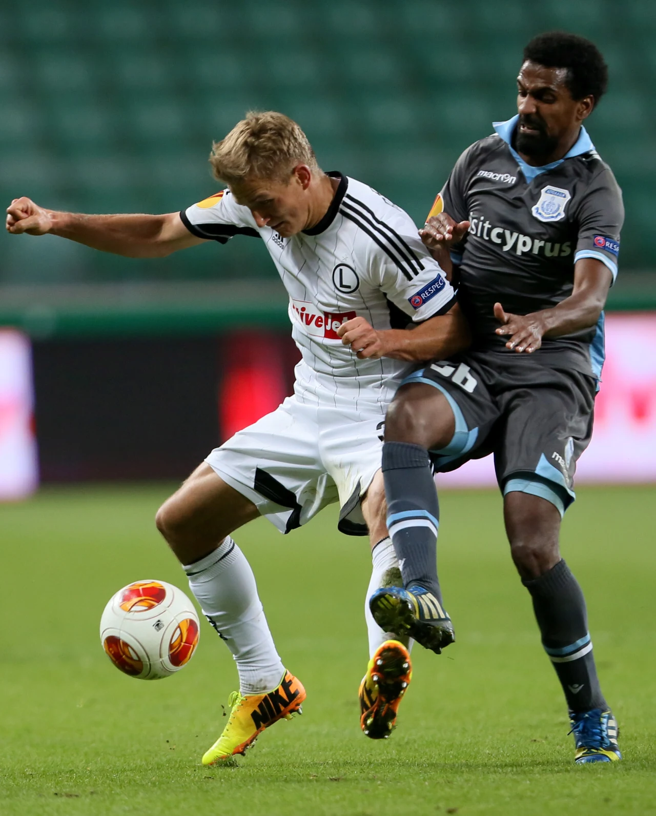 Zespół z Cypru zdobył pustą Pepsi Arenę