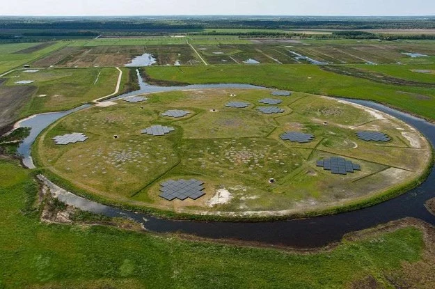 Tak wygląda system LOFAR w Holandii