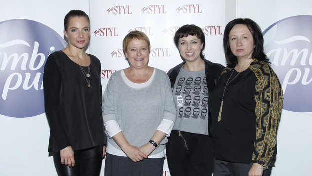 Anna Dereszowska, Ilona Łepkowska, Katarzyna Pakosińska i Agnieszka Litorowicz-Siegert