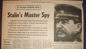 Jeden z wielu  wywiadów jakie L. Trepper udzielił po wyjeździe z Polski. Oczywiście w Polsce fakt ten nie został odnotowany.