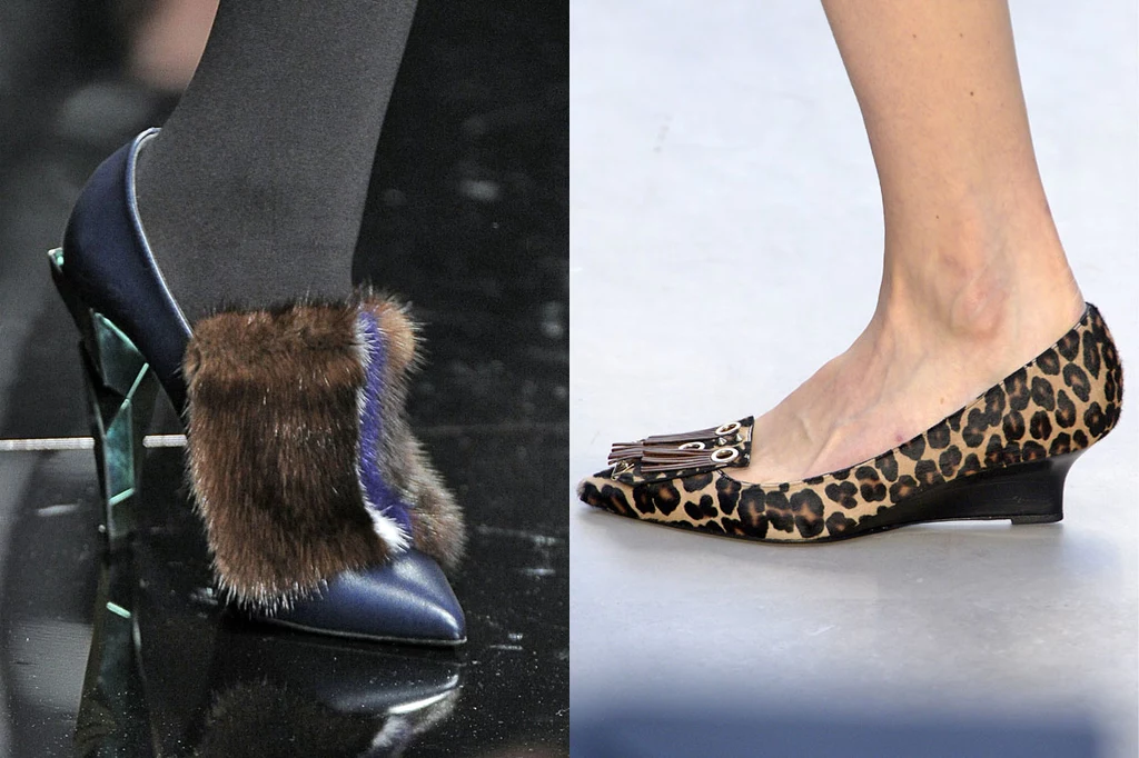 Buty projektu Fendi i Buberry Prorsum