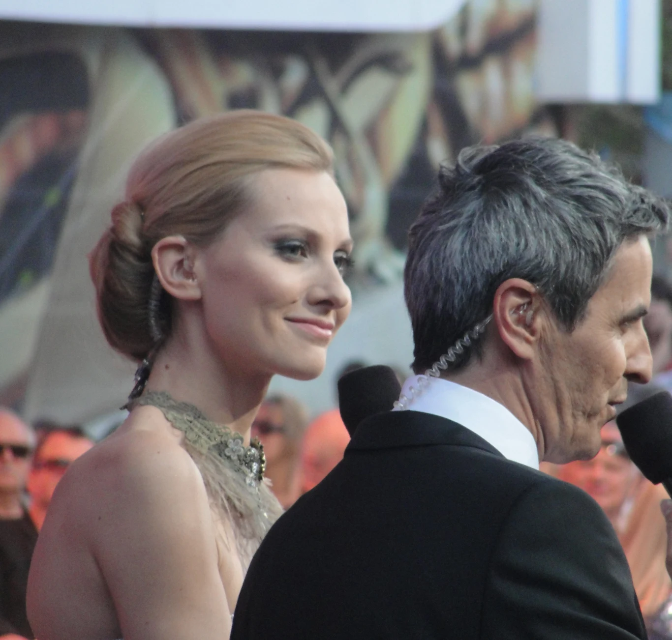 Joanna Moro i Piotr Polk na festiwalu w Opolu