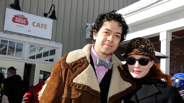 Christina Hendricks i Geoffrey Arend