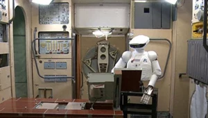 Rosyjski robot-astronauta na ISS w 2015 r.