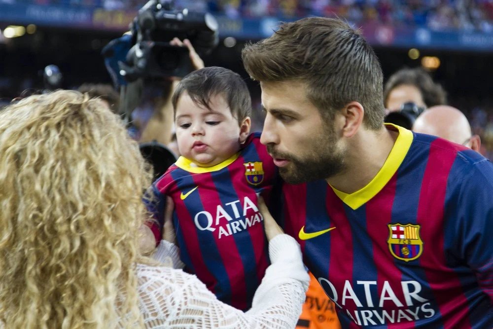 Shakira, Gerard Pique i Milan Shakira, Gerard Pique i Milan