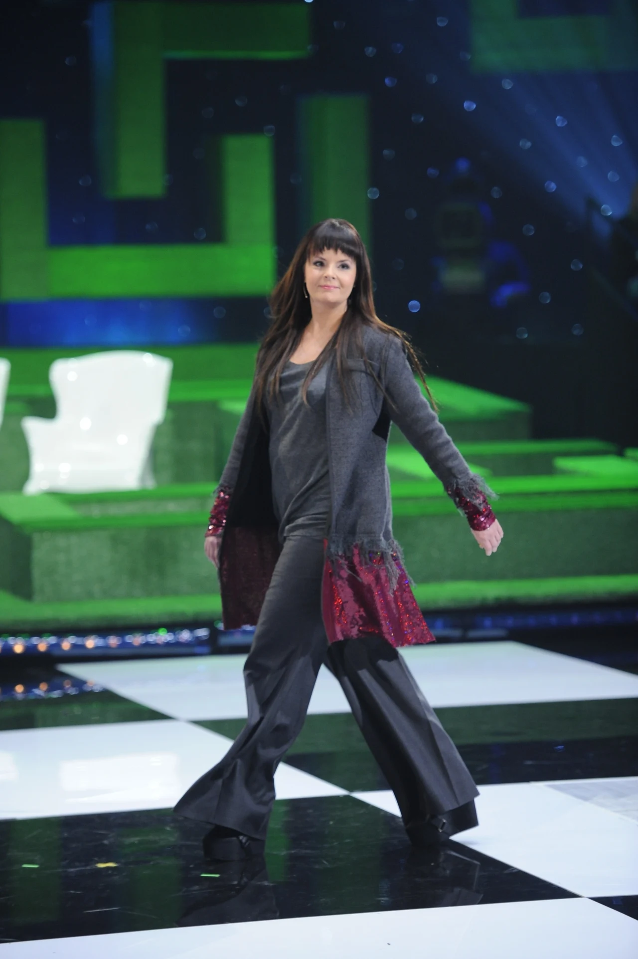 Karolina Korwin-Piotrowska w "Top Model" Karolina Korwin-Piotrowska w "Top Model"