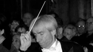 Wojciech Krolopp, dyrygent chóru "Polskie Slowiki"