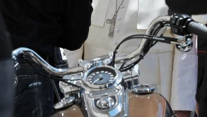 Motocykl Harley- Davidson podarowany papieżowi