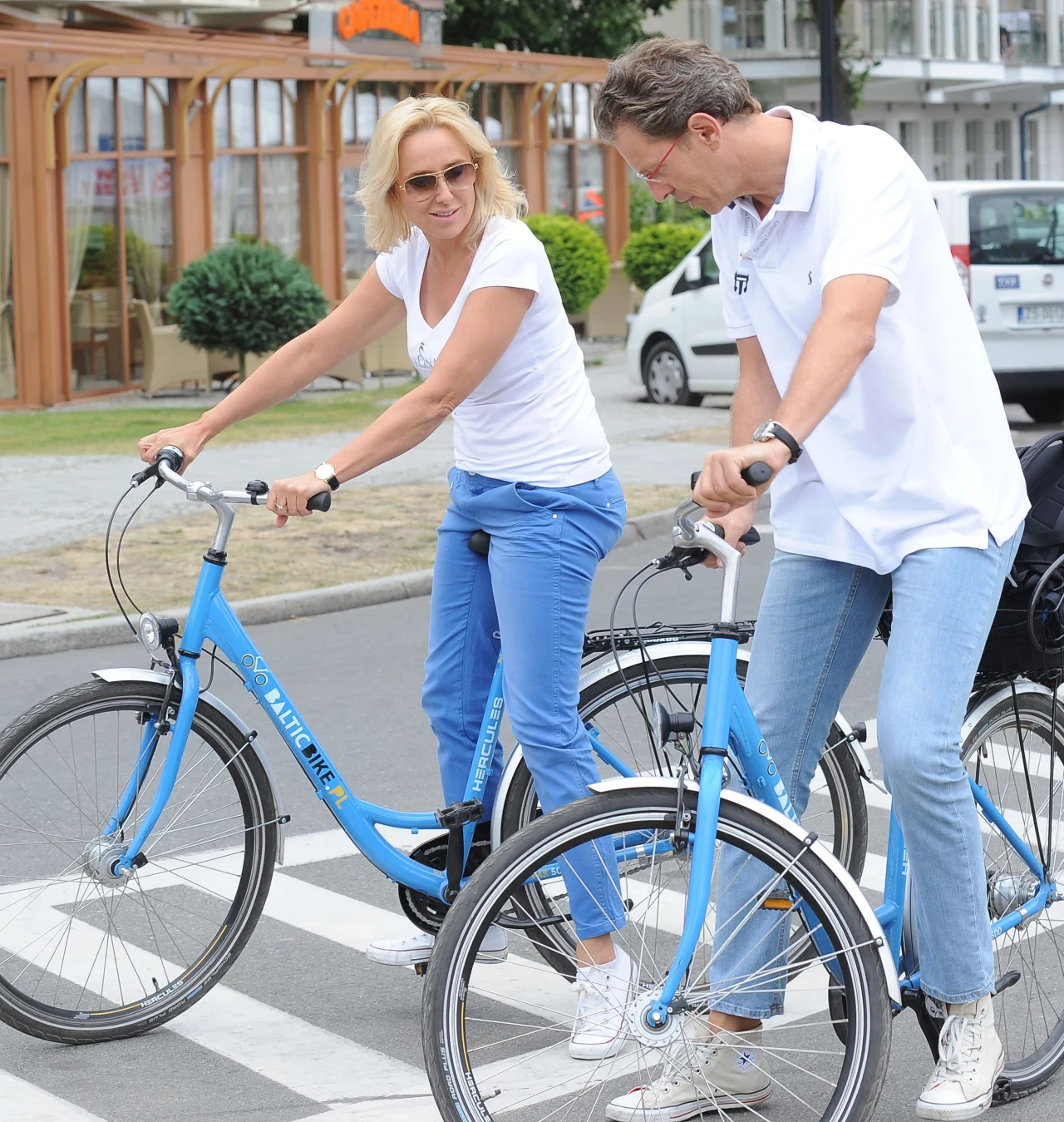 Agata Młynarska i Przemysław Schmidt