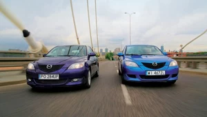 Z lewej strony - Mazda 3 2.0+LPG, z prawej - Mazda 3 1.6.