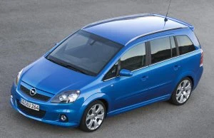 Poprzednie generacje Zafiry występowały w sportowych wersjach OPC (odpowiednio, 192 i 240 KM). Na zdjęciu: model drugiej generacji z lat 2005-2010.